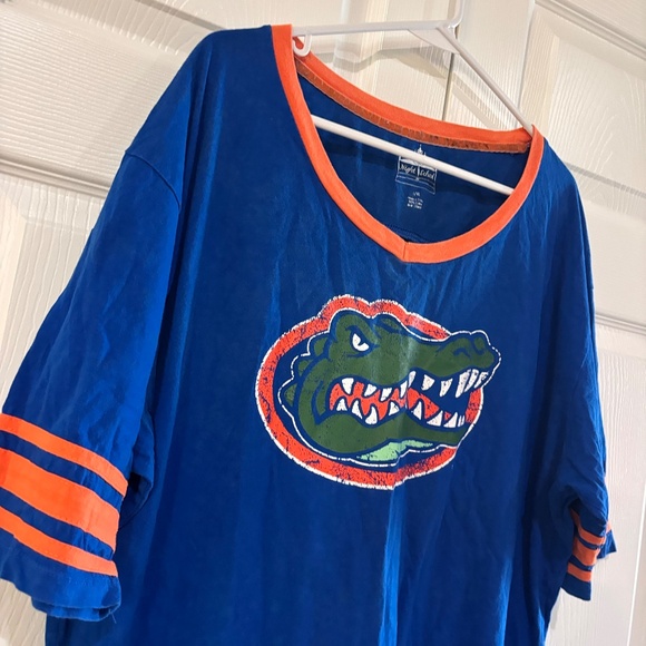 University of Florida UF Gators #1 Short Sleeve Oversize Tee Dress Size L/XL - Picture 4 of 14